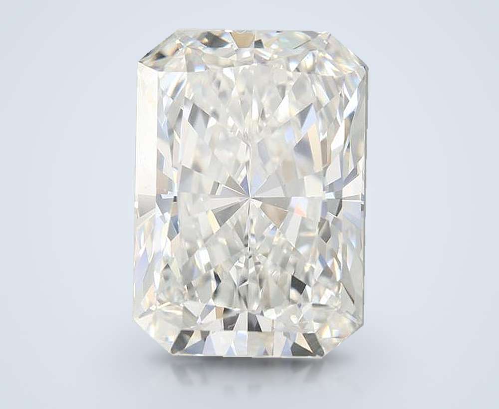 6.59ct F VVS2 Rare Carat Ideal Cut Radiant Lab Grown Diamond