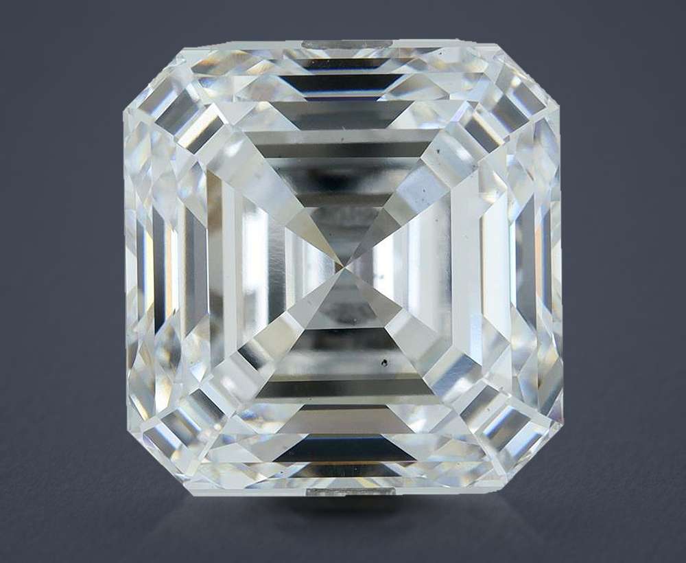 7.03ct E VS2 Rare Carat Ideal Cut Asscher Lab Grown Diamond