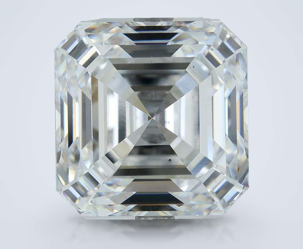 7.03ct E VS2 Rare Carat Ideal Cut Asscher Lab Grown Diamond