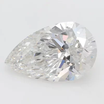 2.03ct G VVS2 Rare Carat Ideal Cut Pear Lab Grown Diamond