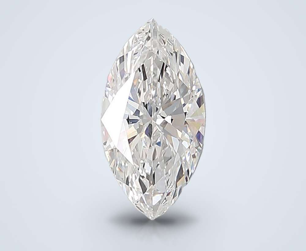 4.07ct E VVS2 Rare Carat Ideal Cut Marquise Lab Grown Diamond