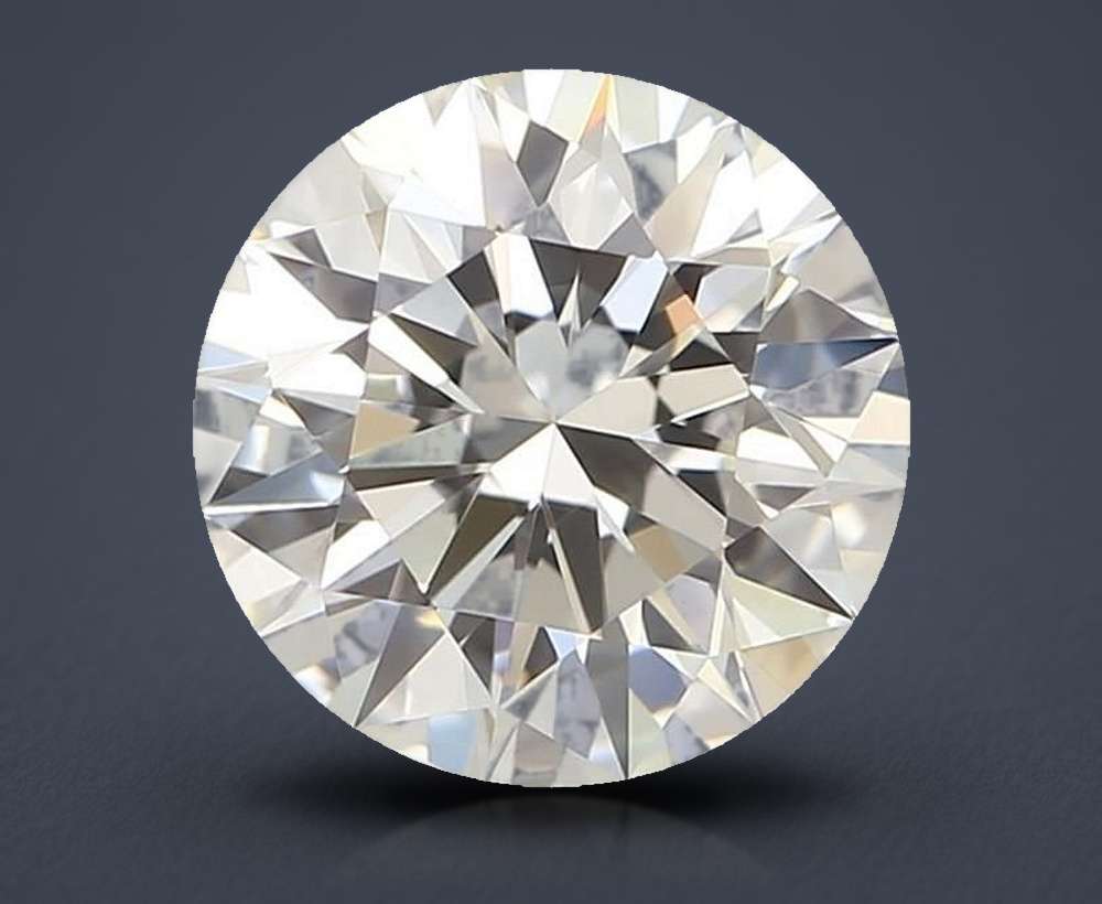 1.12ct I IF Rare Carat Ideal Cut Round Diamond