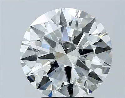 3.50ct H SI2 Excellent Cut Round Diamond