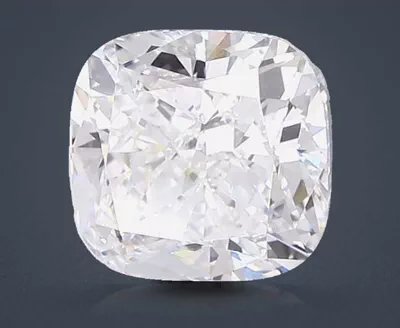 7.05ct E VVS2 Rare Carat Ideal Cut Cushion Lab Grown Diamond
