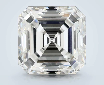 5.10ct F VS1 Rare Carat Ideal Cut Asscher Lab Grown Diamond