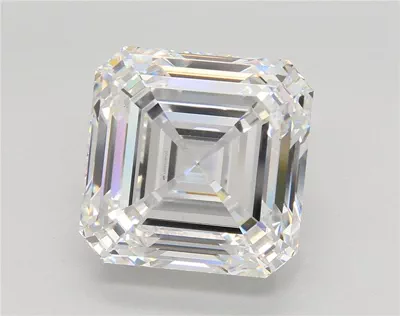 11.14ct E VVS2 Rare Carat Ideal Cut Asscher Lab Grown Diamond