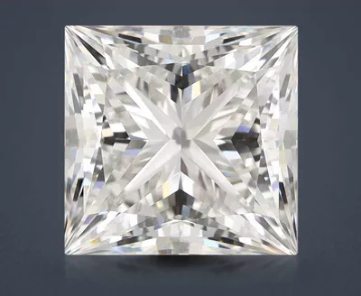 6.06ct G VS1 Rare Carat Ideal Cut Princess Lab Grown Diamond