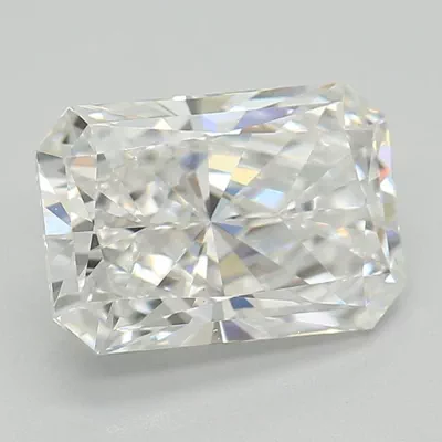 1.09ct E VS1 Rare Carat Ideal Cut Radiant Lab Grown Diamond
