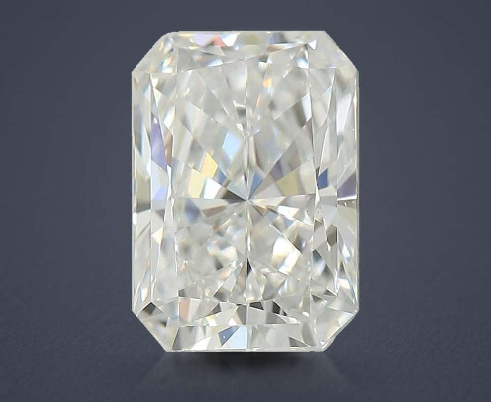 1.09ct E VS1 Rare Carat Ideal Cut Radiant Lab Grown Diamond