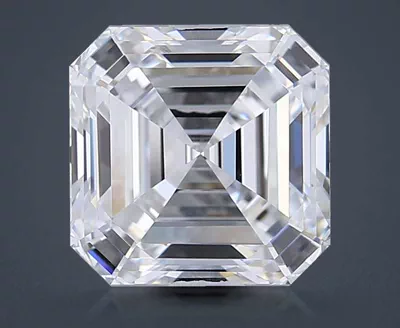 2.08ct E VVS1 Very Good Cut Asscher Lab Grown Diamond