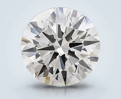 3.03ct J VS1 Rare Carat Ideal Cut Round Lab Grown Diamond