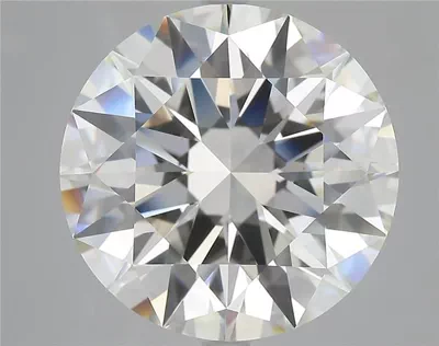 10.07ct H VVS2 Rare Carat Ideal Cut Round Diamond