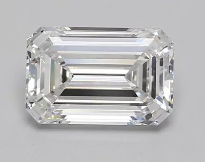 2.52ct D VS1 Rare Carat Ideal Cut Emerald Lab Grown Diamond