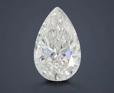 10.07ct G VVS2 Rare Carat Ideal Cut Pear Lab Grown Diamond