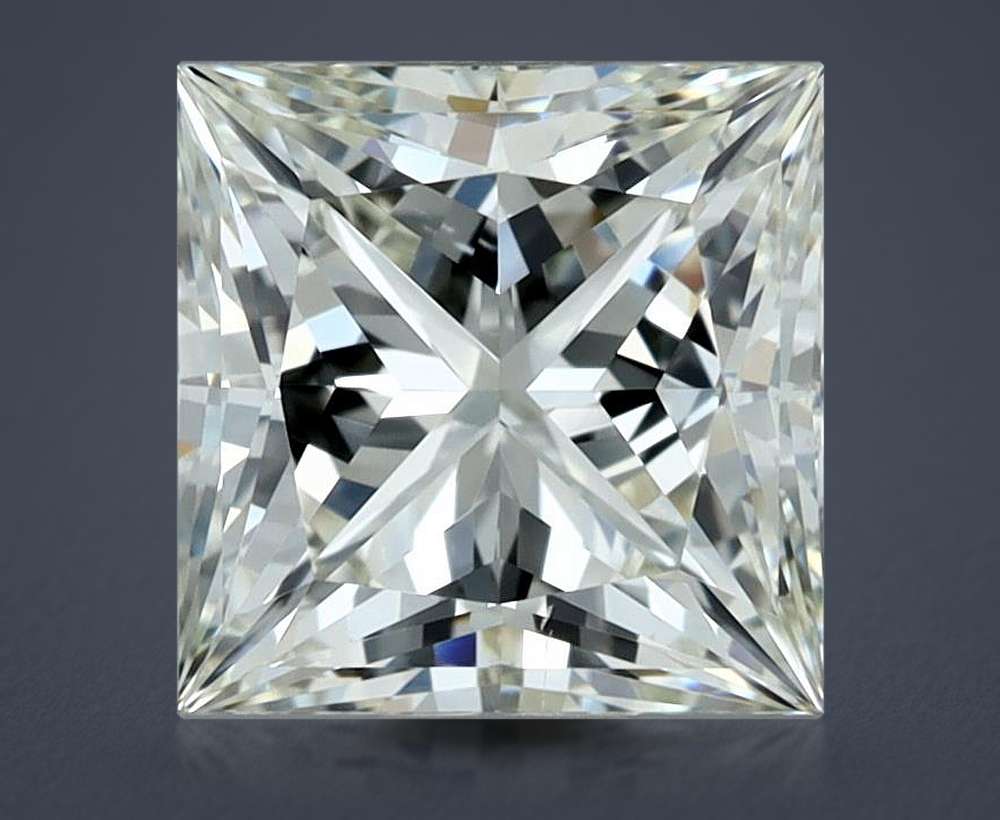 2.01ct J VS2 Rare Carat Ideal Cut Princess Diamond