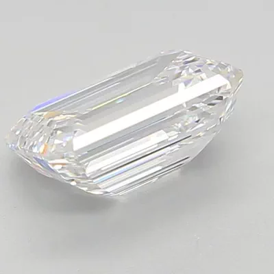 2.06ct D VS1 Rare Carat Ideal Cut Emerald Lab Grown Diamond