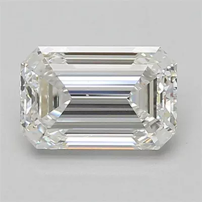 1.85ct E VS2 Rare Carat Ideal Cut Emerald Lab Grown Diamond