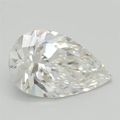 1.09ct E VS1 Rare Carat Ideal Cut Pear Lab Grown Diamond