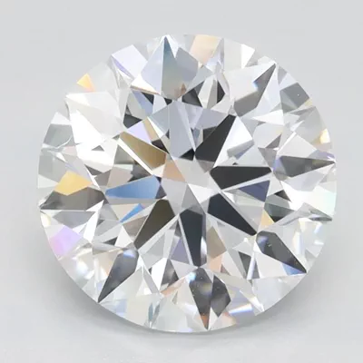 2.14ct D VVS1 Rare Carat Ideal Cut Round Lab Grown Diamond