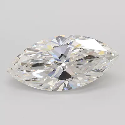 3.35ct E VVS2 Rare Carat Ideal Cut Marquise Lab Grown Diamond