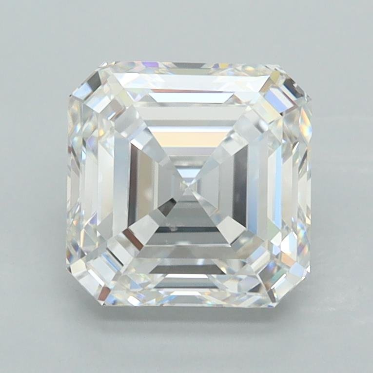 2.05ct D VVS1 Rare Carat Ideal Cut Asscher Lab Grown Diamond