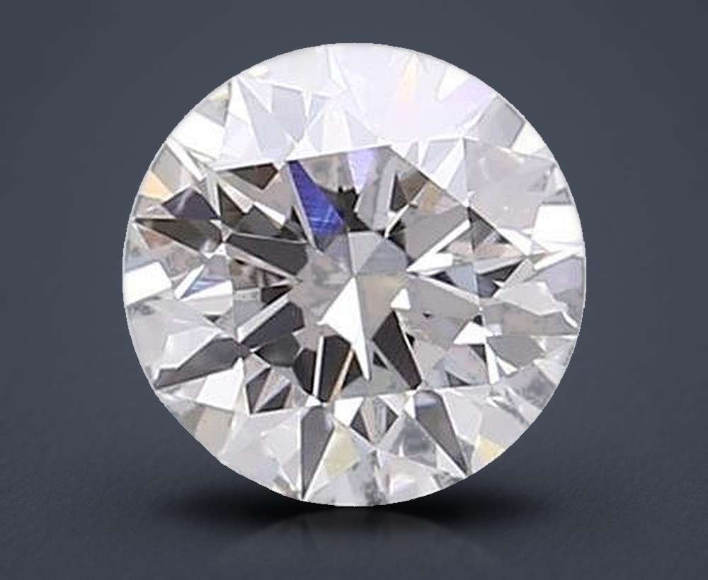 1.04ct H VVS2 Rare Carat Ideal Cut Round Lab Grown Diamond