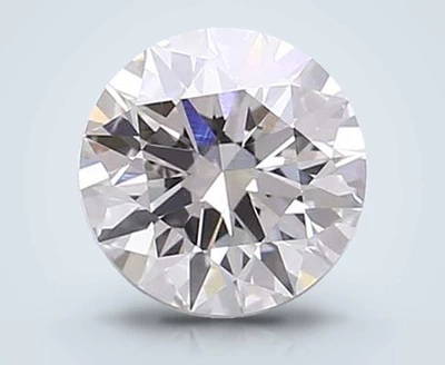 1.04ct H VVS2 Rare Carat Ideal Cut Round Lab Grown Diamond