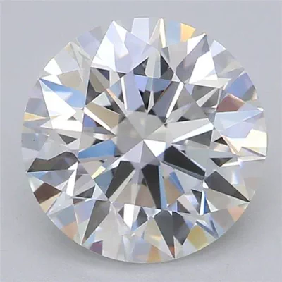 1.34ct F VVS2 Rare Carat Ideal Cut Round Lab Grown Diamond