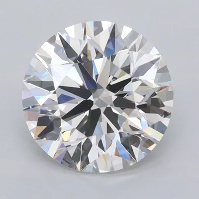 2.50ct D VVS1 Excellent Cut Round Lab Grown Diamond