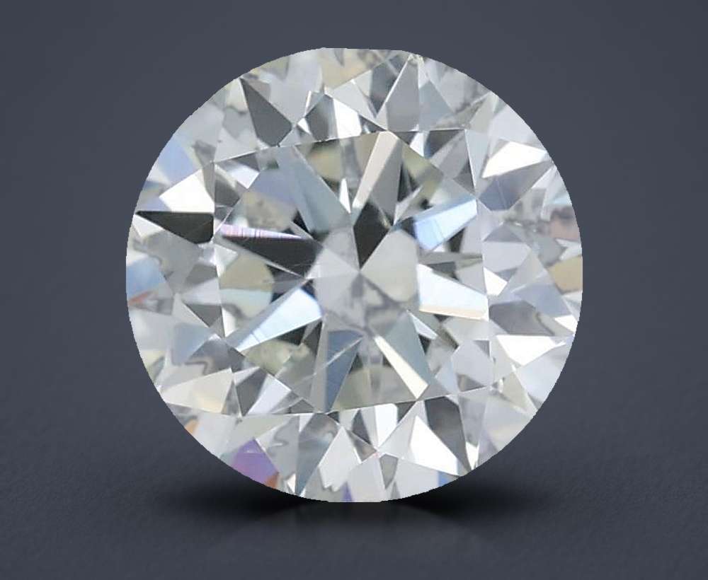 1.06ct H SI1 Excellent Cut Round Lab Grown Diamond