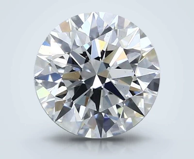 2.03ct E VS2 Rare Carat Ideal Cut Round Lab Grown Diamond