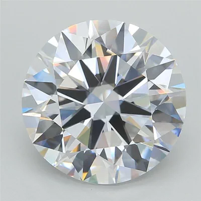 6.25ct D VVS1 Rare Carat Ideal Cut Round Lab Grown Diamond