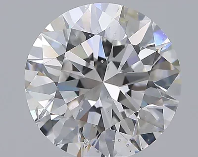4.00ct E SI2 Rare Carat Ideal Cut Round Diamond