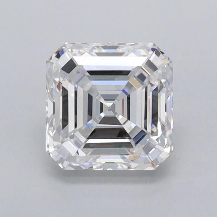 1.02ct D FL Rare Carat Ideal Cut Asscher Lab Grown Diamond