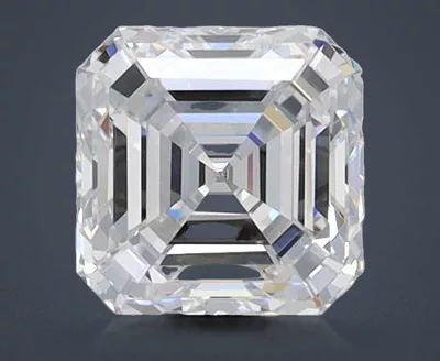 1.02ct D FL Rare Carat Ideal Cut Asscher Lab Grown Diamond