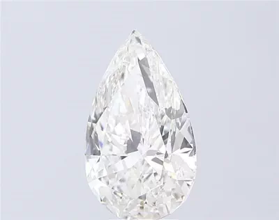 3.51ct F VVS2 Rare Carat Ideal Cut Pear Lab Grown Diamond