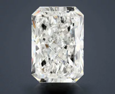 10.89ct F VVS2 Rare Carat Ideal Cut Radiant Lab Grown Diamond