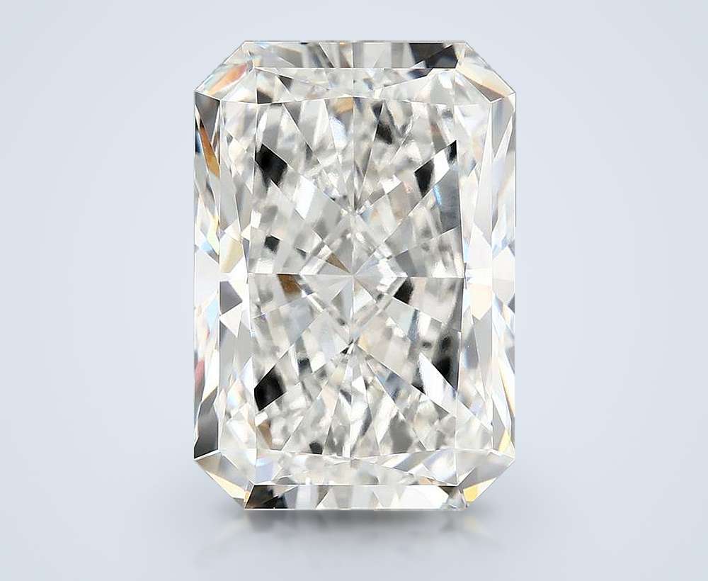 10.89ct F VVS2 Rare Carat Ideal Cut Radiant Lab Grown Diamond