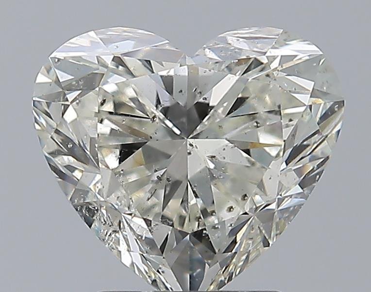 3.01ct H SI2 Very Good Cut Heart Diamond