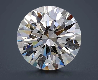 3.31ct D FL Rare Carat Ideal Cut Round Diamond