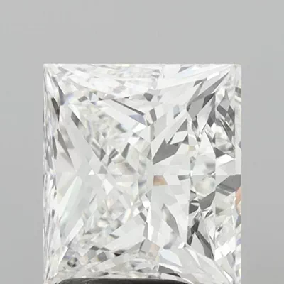 3.55ct F VVS2 Rare Carat Ideal Cut Princess Lab Grown Diamond