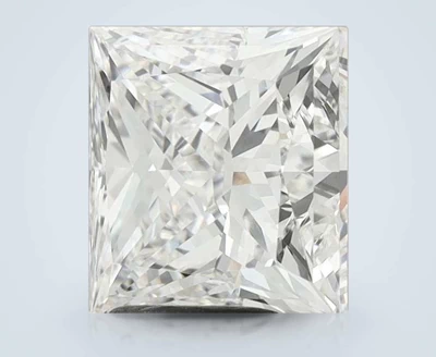 3.55ct F VVS2 Rare Carat Ideal Cut Princess Lab Grown Diamond