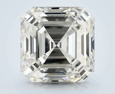 3.08ct E VVS2 Rare Carat Ideal Cut Asscher Lab Grown Diamond
