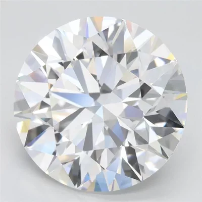5.01ct D VVS2 Rare Carat Ideal Cut Round Lab Grown Diamond