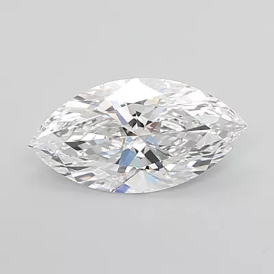 2.57ct D VVS2 Rare Carat Ideal Cut Marquise Lab Grown Diamond