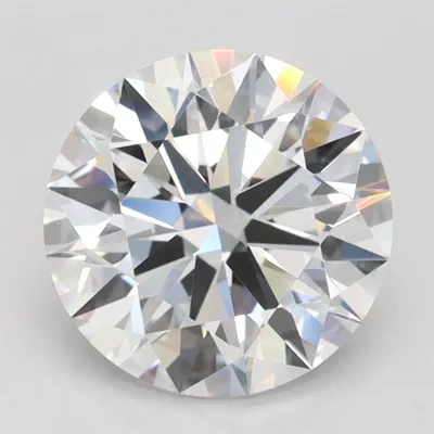 1.58ct D FL Rare Carat Ideal Cut Round Lab Grown Diamond