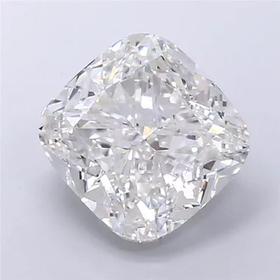 5.21ct F VS1 Rare Carat Ideal Cut Cushion Lab Grown Diamond