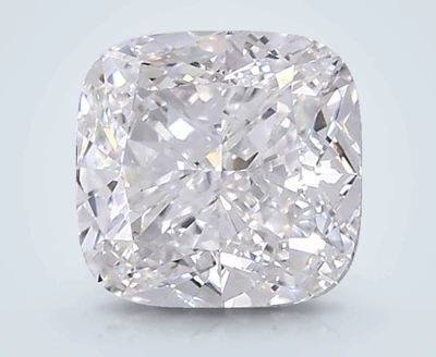 5.21ct F VS1 Rare Carat Ideal Cut Cushion Lab Grown Diamond