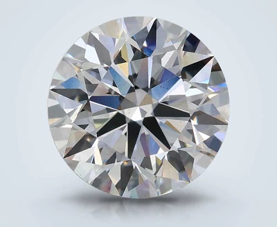 3.05ct D VS2 Rare Carat Ideal Cut Round Lab Grown Diamond