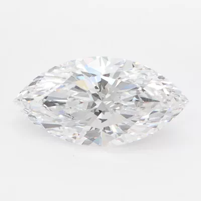 1.28ct D IF Rare Carat Ideal Cut Marquise Lab Grown Diamond